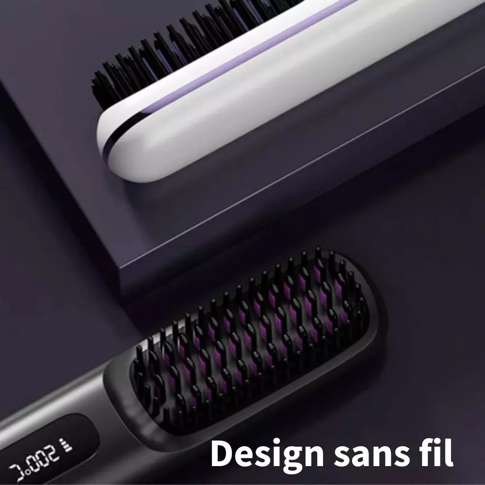 Styleva - La PREMIÈRE brosse coiffante intelligente pour cheveux courts