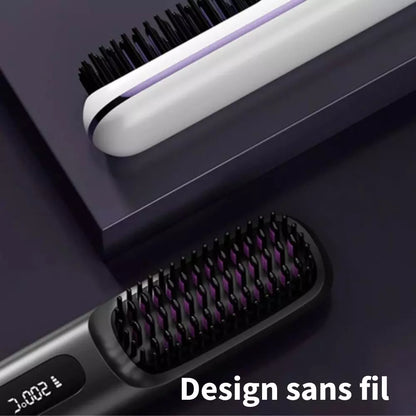 Styleva - La PREMIÈRE brosse coiffante intelligente pour cheveux courts