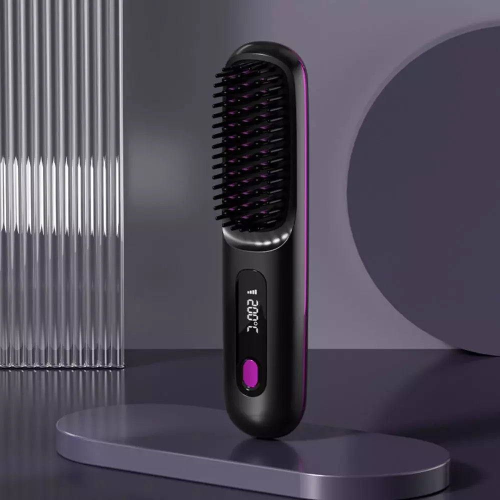 Styleva - La PREMIÈRE brosse coiffante intelligente pour cheveux courts