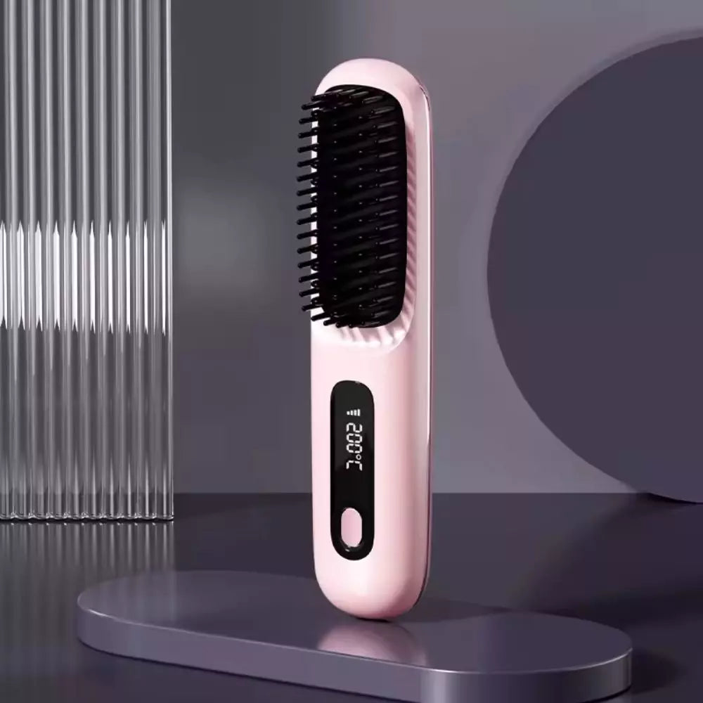 Styleva - La PREMIÈRE brosse coiffante intelligente pour cheveux courts