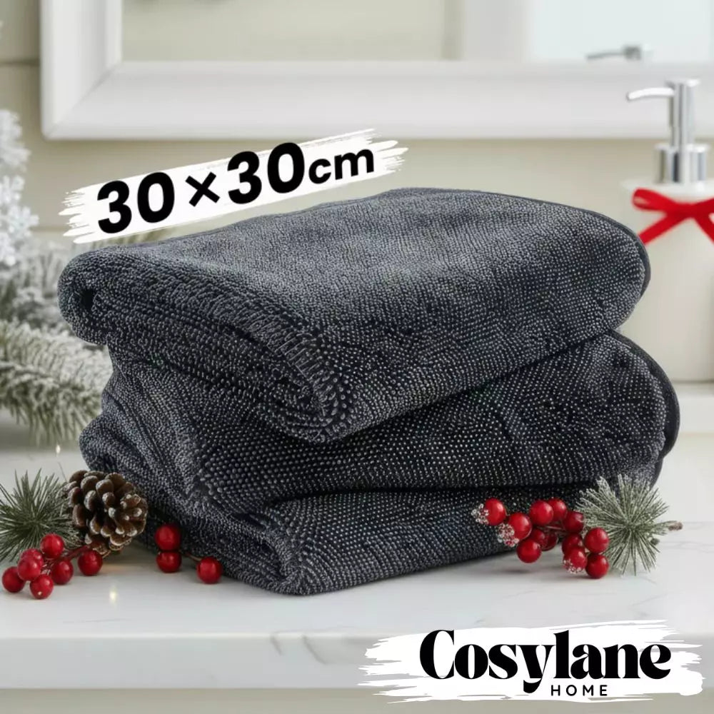 Serviette de séchage 30×30 cm (x3) - Cosylane Home