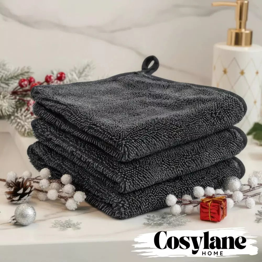 Serviette de séchage 30×30 cm (x3) - Cosylane Home