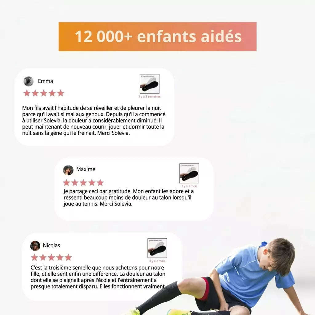 Solevia™ – Semelles anti-douleur