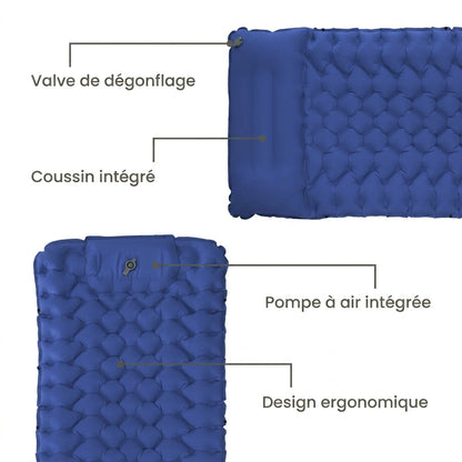 Matelas Aventure Cosylane™ - Le confort partout, en 30 secondes.