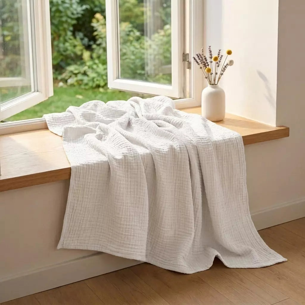 DreamSoft - Couverture en mousseline de coton (Offre 1+1)