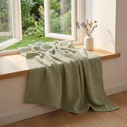 DreamSoft - Couverture en mousseline de coton (Offre 1+1)