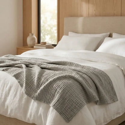 DreamSoft - Couverture en mousseline de coton (Offre 1+1)
