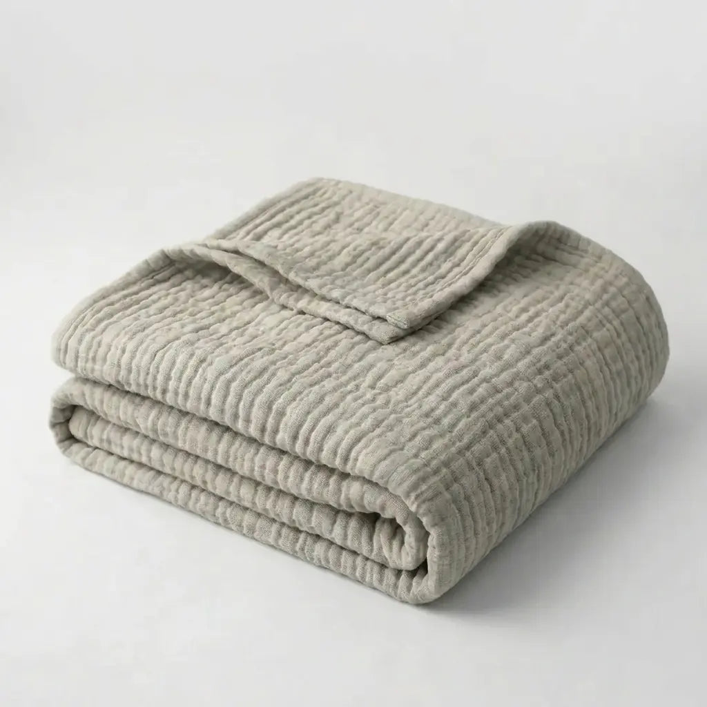 DreamSoft - Couverture en mousseline de coton (Offre 1+1)