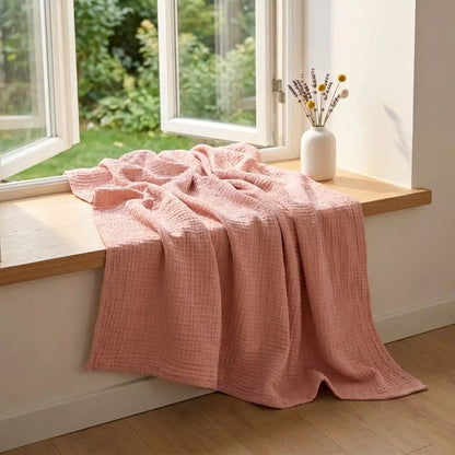DreamSoft - Couverture en mousseline de coton (Offre 1+1)