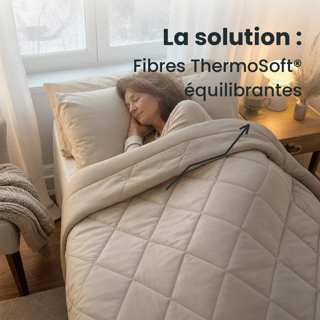 La solution&nbsp;: les fibres ThermoSoft® équilibrantes