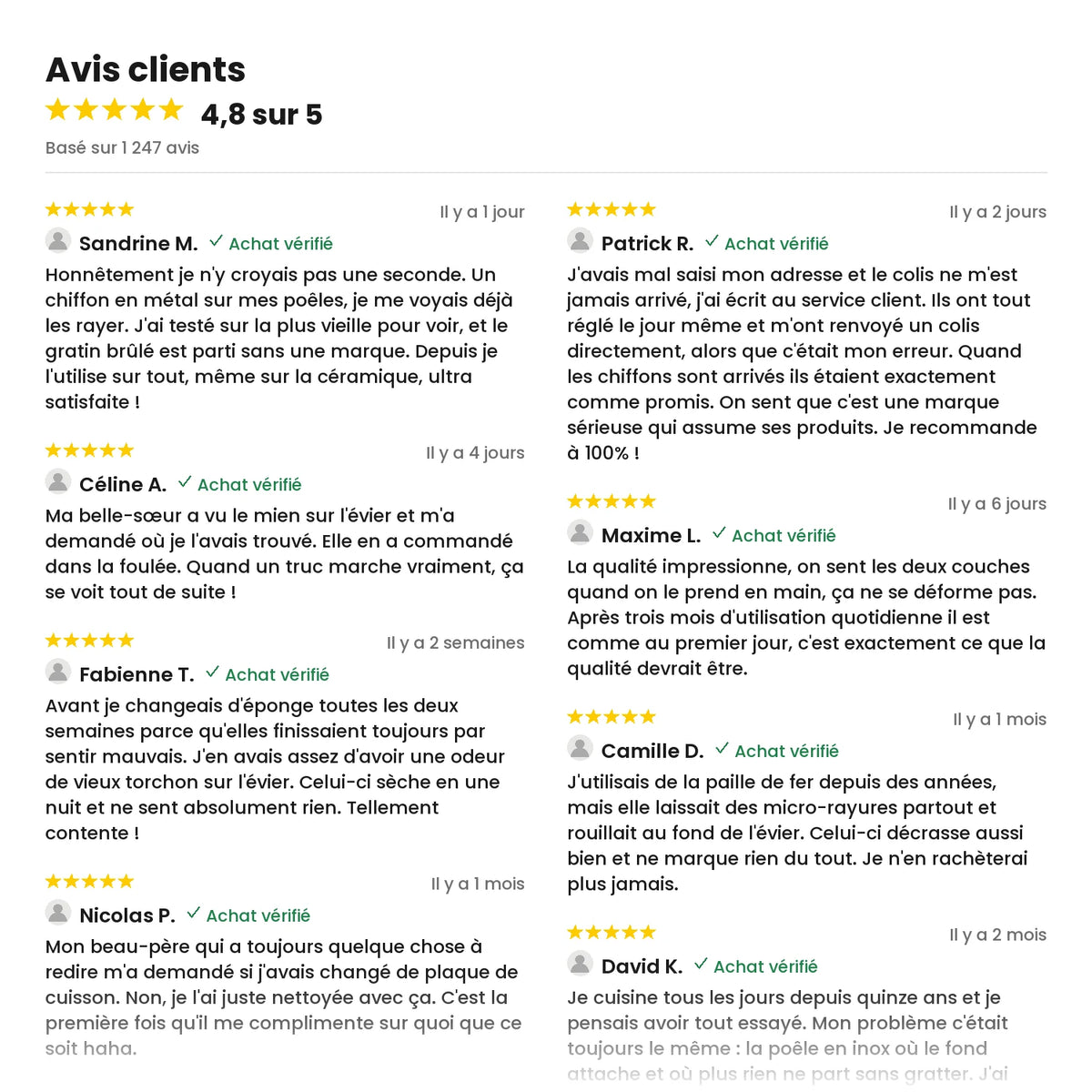 Avis clients CosyClean