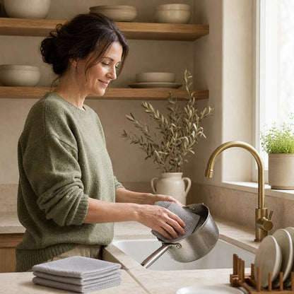 CosyClean chiffon en maille inox