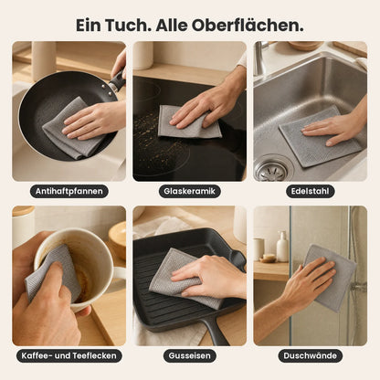 CosyClean chiffon en maille inox