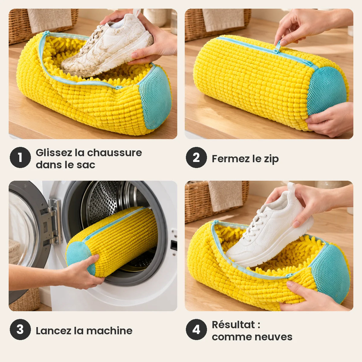 Sac de lavage pour chaussures