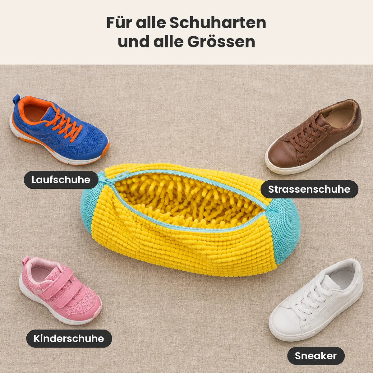 Sac de lavage pour chaussures
