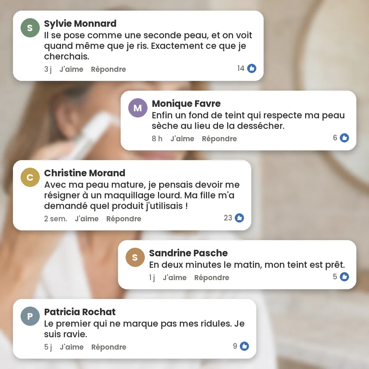 Alya fond de teint 2 en 1 avec pinceau intégré
