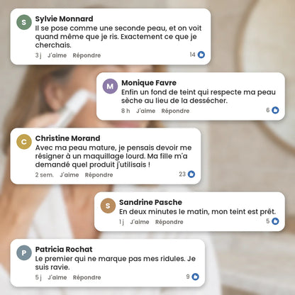 Alya fond de teint 2 en 1 avec pinceau intégré