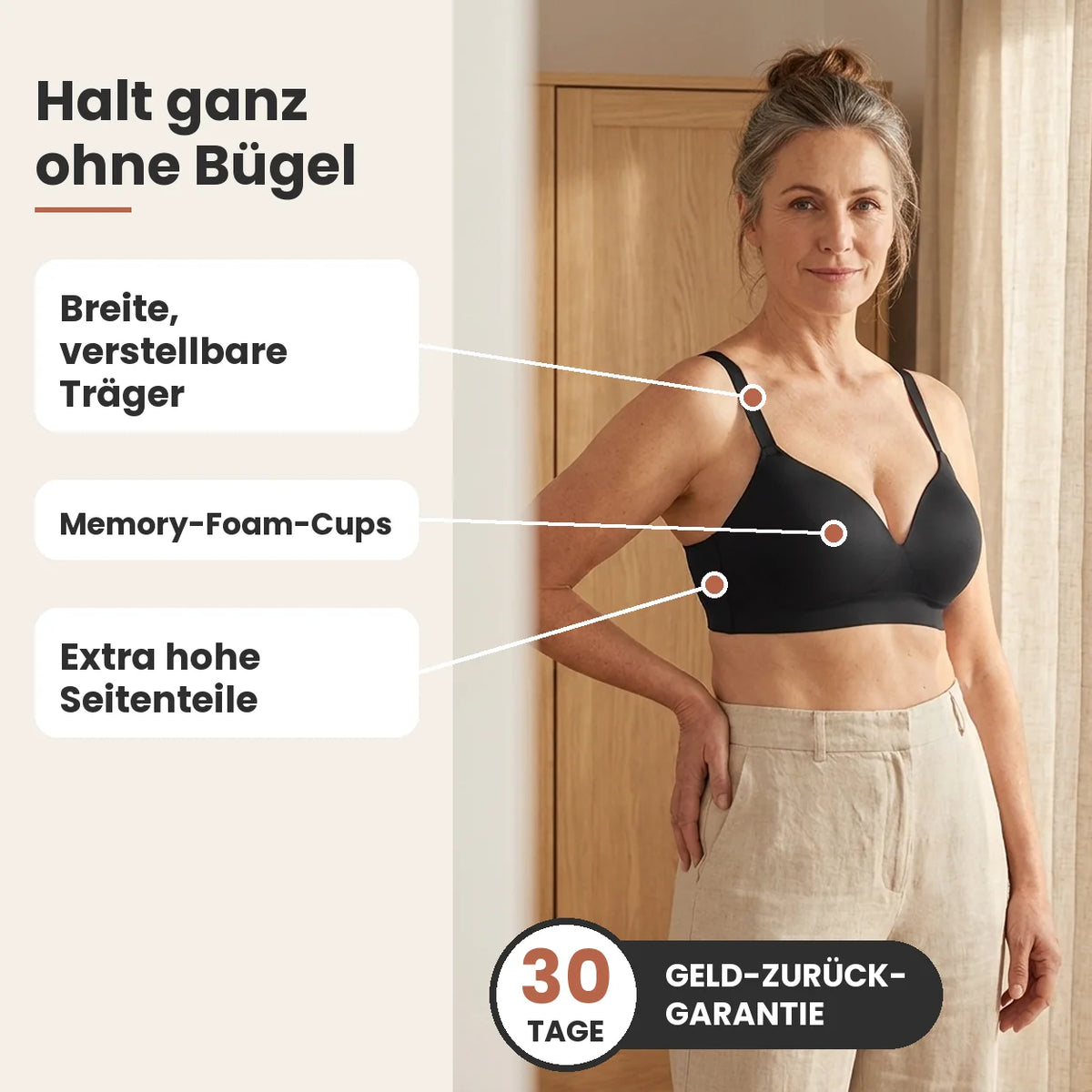 CosyLift soutien-gorge sans armatures