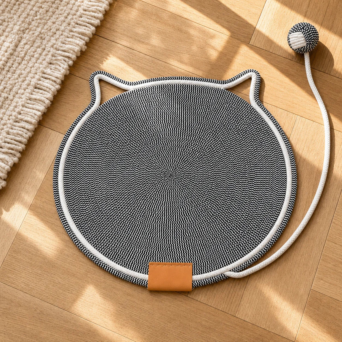 CatPad tapis griffoir en corde naturelle tissée main