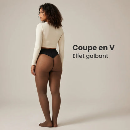 Maya legging thermique effet peau nue
