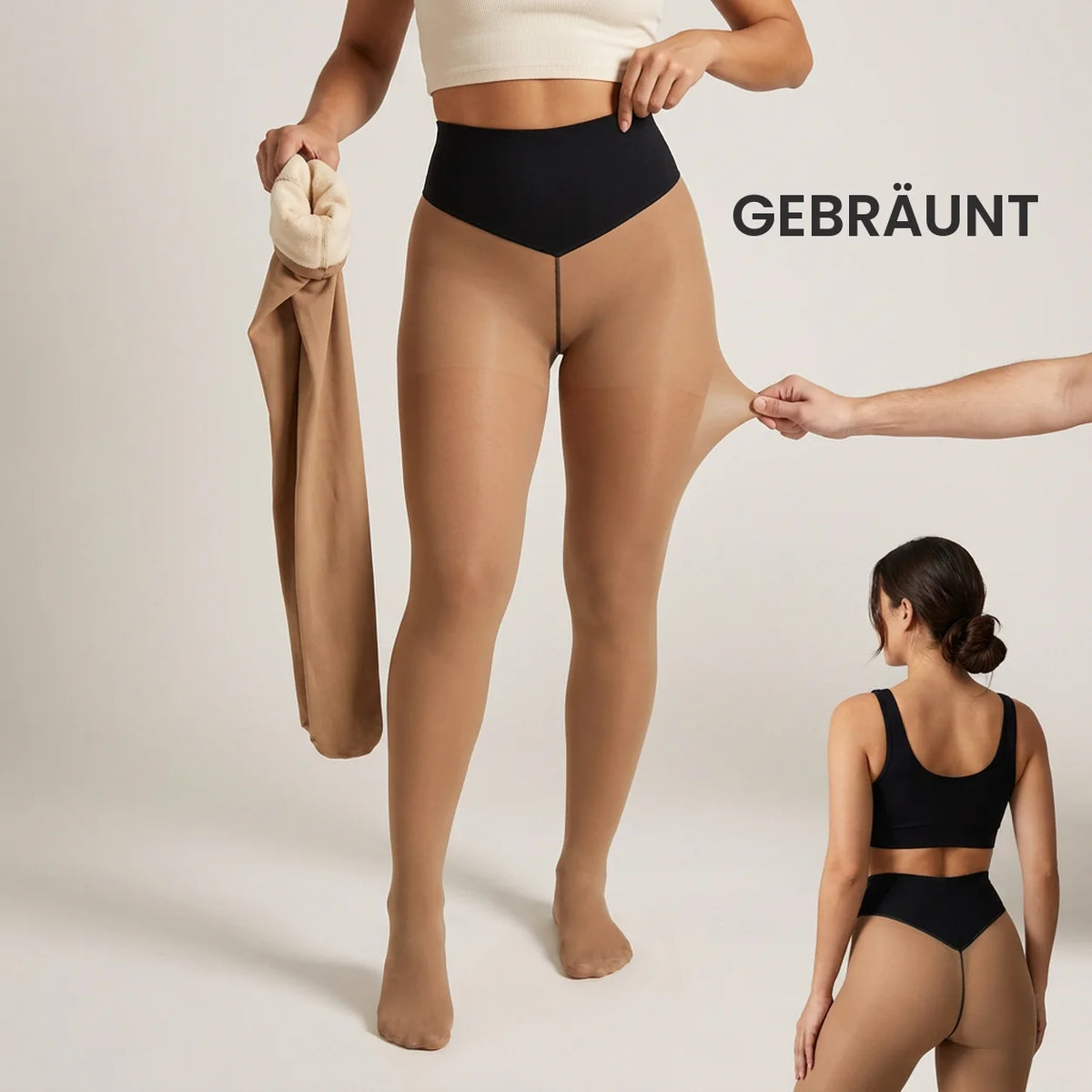 Maya legging thermique effet peau nue