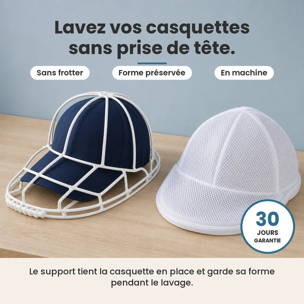 SafeCap lave-casquette