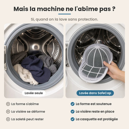 SafeCap lave-casquette