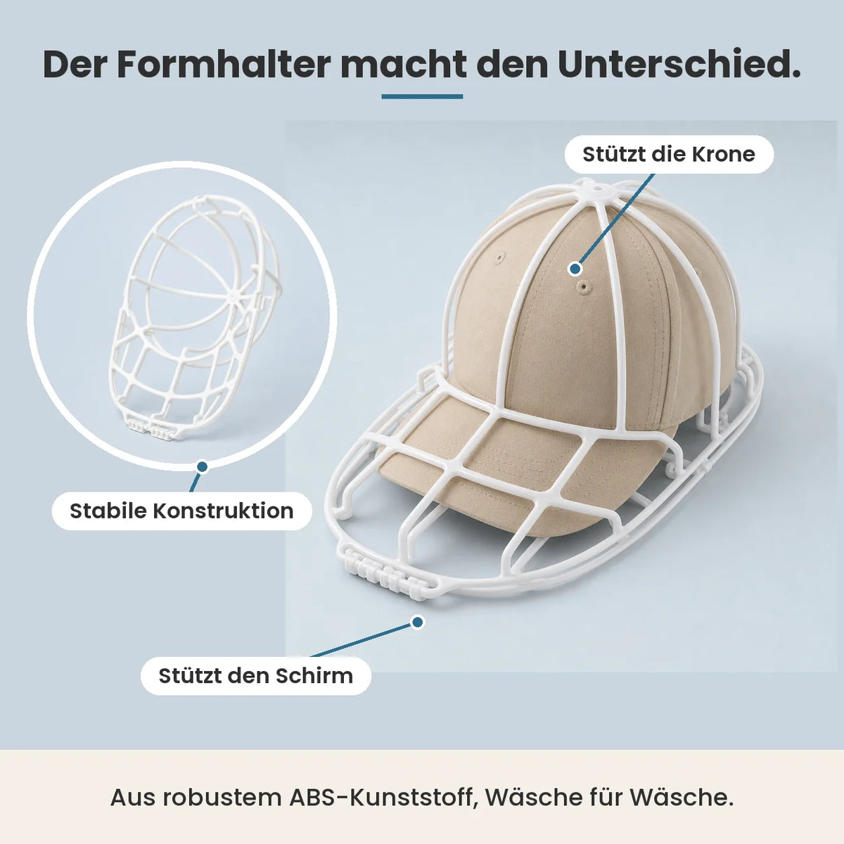 SafeCap lave-casquette