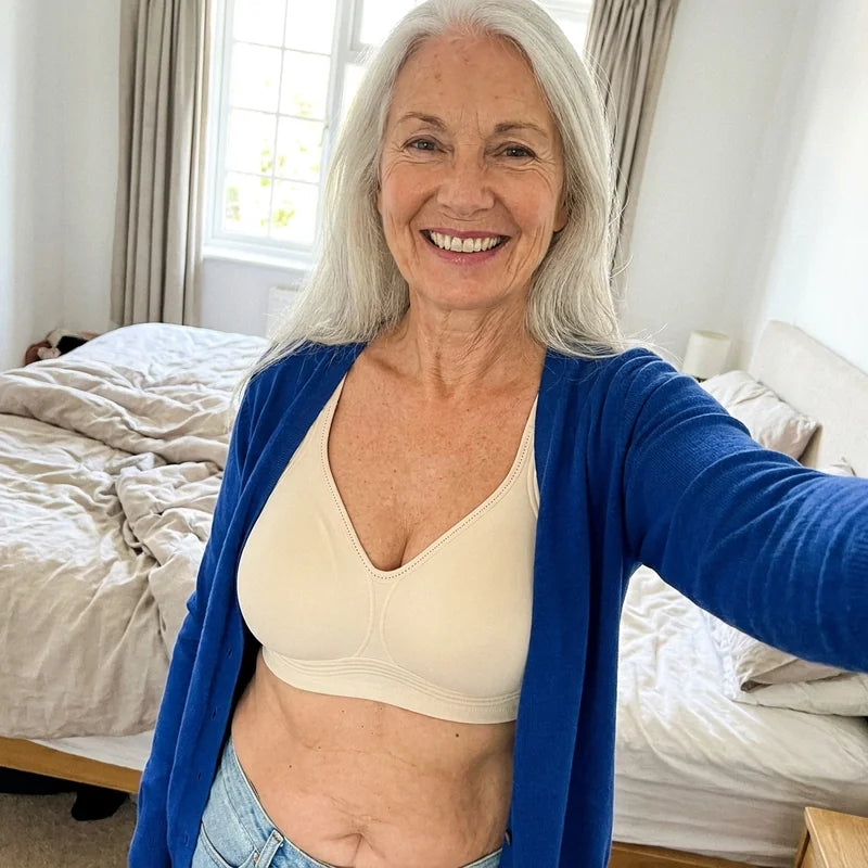 Anne-Lise G., 57 ans · porte du 90D, a commandé du 2XL