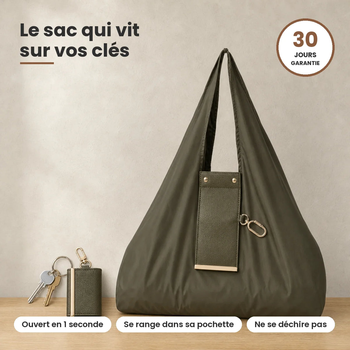 Nomia sac cabas pliable