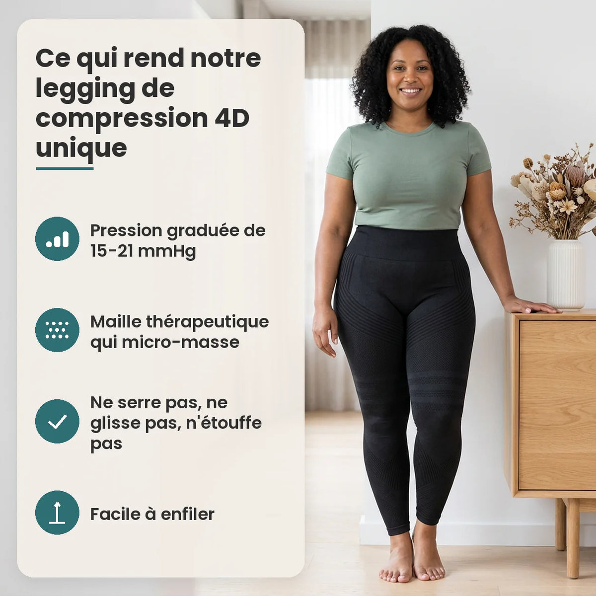Legging 4D Cosylane legging de compression