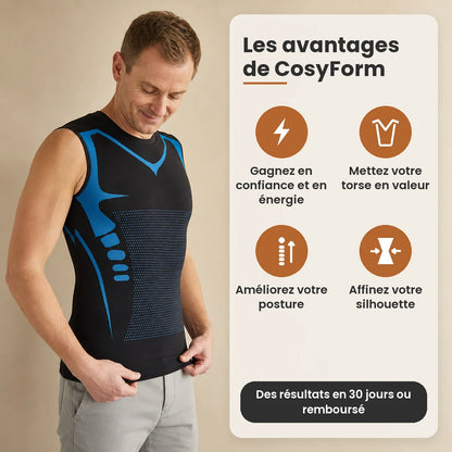 CosyForm débardeur de compression homme