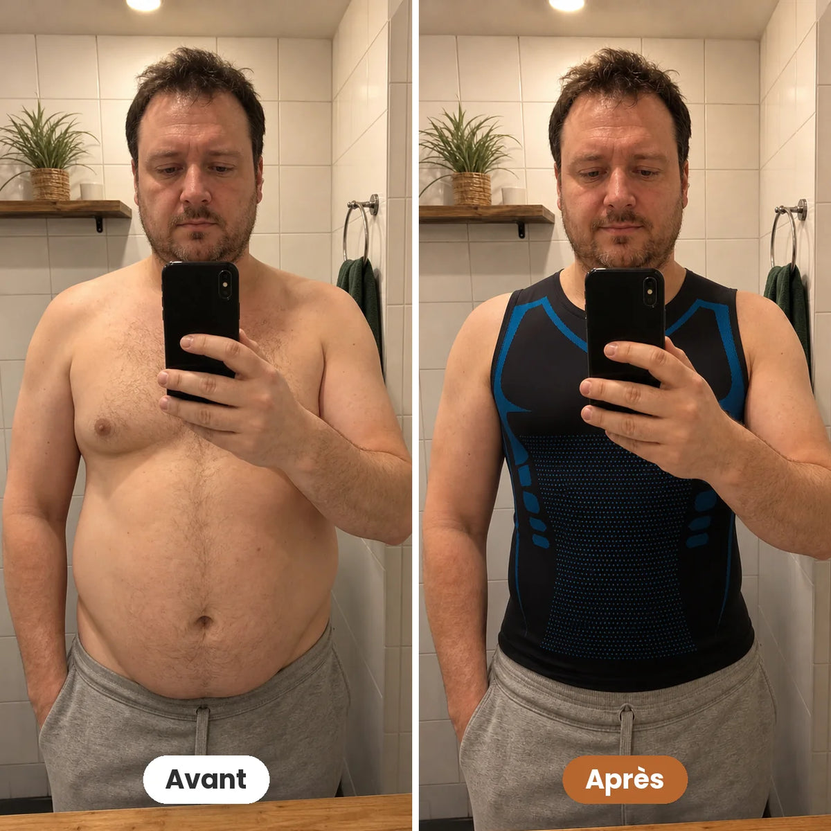 CosyForm débardeur de compression homme