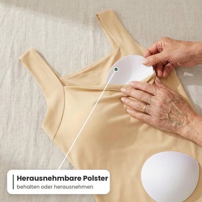 Hinata débardeur à soutien-gorge intégré