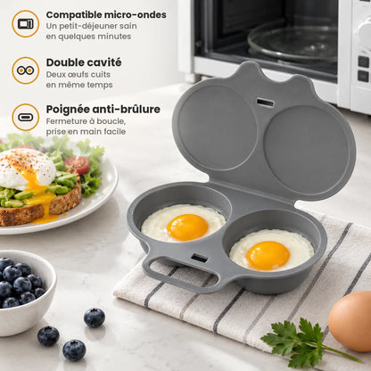Ovio pocheur d'oeufs micro-ondes