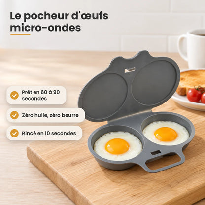 Ovio pocheur d'oeufs micro-ondes