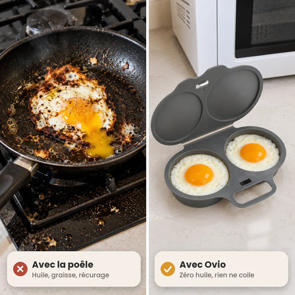 Ovio pocheur d'oeufs micro-ondes