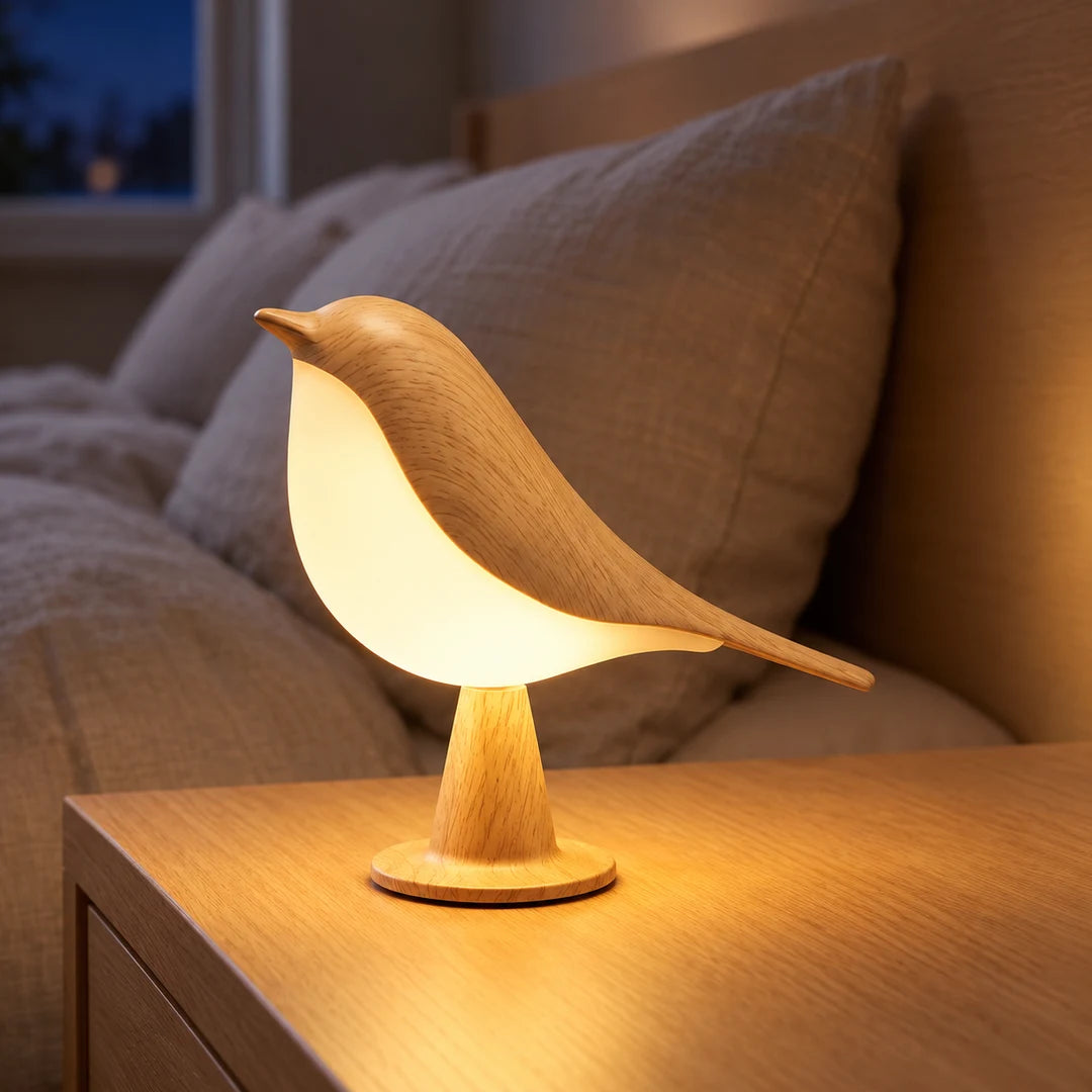 Lumea lampe oiseau sans fil