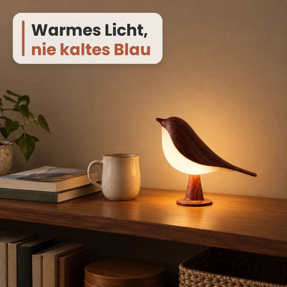 Lumea lampe oiseau sans fil