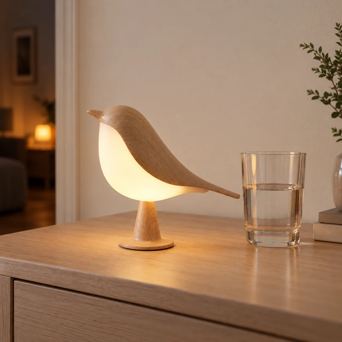 Lumea lampe oiseau sans fil