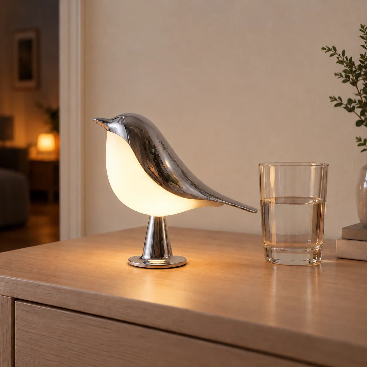 Lumea lampe oiseau sans fil