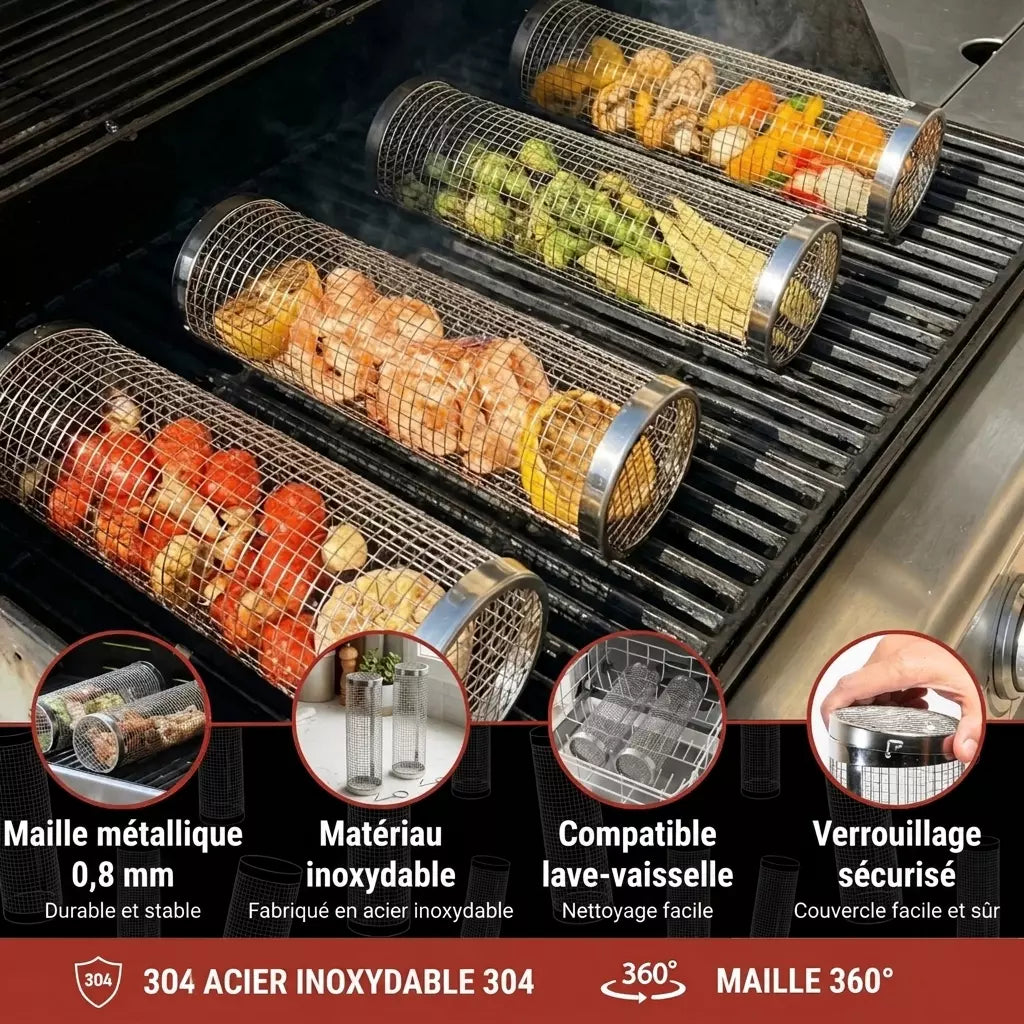 Braséa - Le panier barbecue