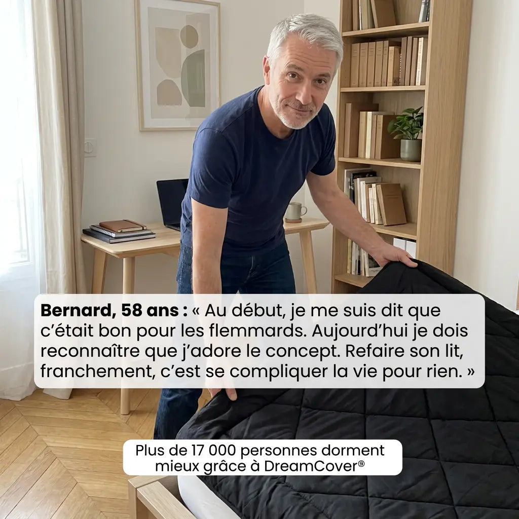 DreamCover - La couette 2-en-1 sans housse à séchage rapide