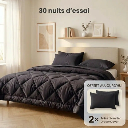 DreamCover - La couette 2-en-1 sans housse à séchage rapide