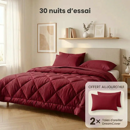 DreamCover - La couette 2-en-1 sans housse à séchage rapide