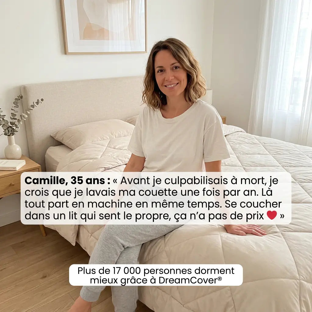 DreamCover - La couette 2-en-1 sans housse à séchage rapide