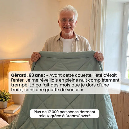 DreamCover - La couette 2-en-1 sans housse à séchage rapide