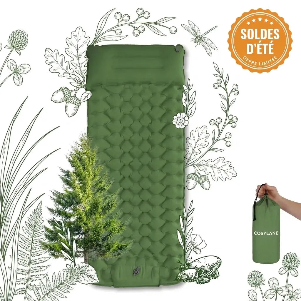 Matelas Aventure Cosylane™ - Le confort partout, en 30 secondes.