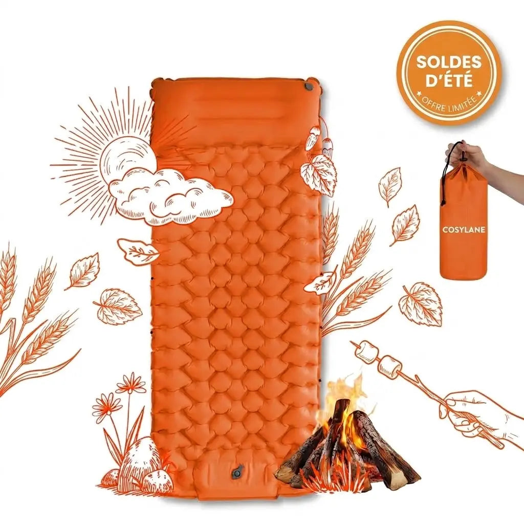 Matelas Aventure Cosylane™ - Le confort partout, en 30 secondes.