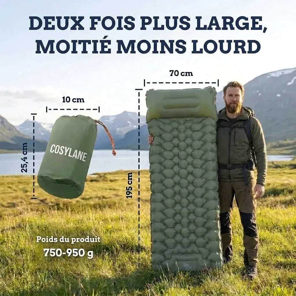 Matelas Gonflable Ultraléger & Compact PRO